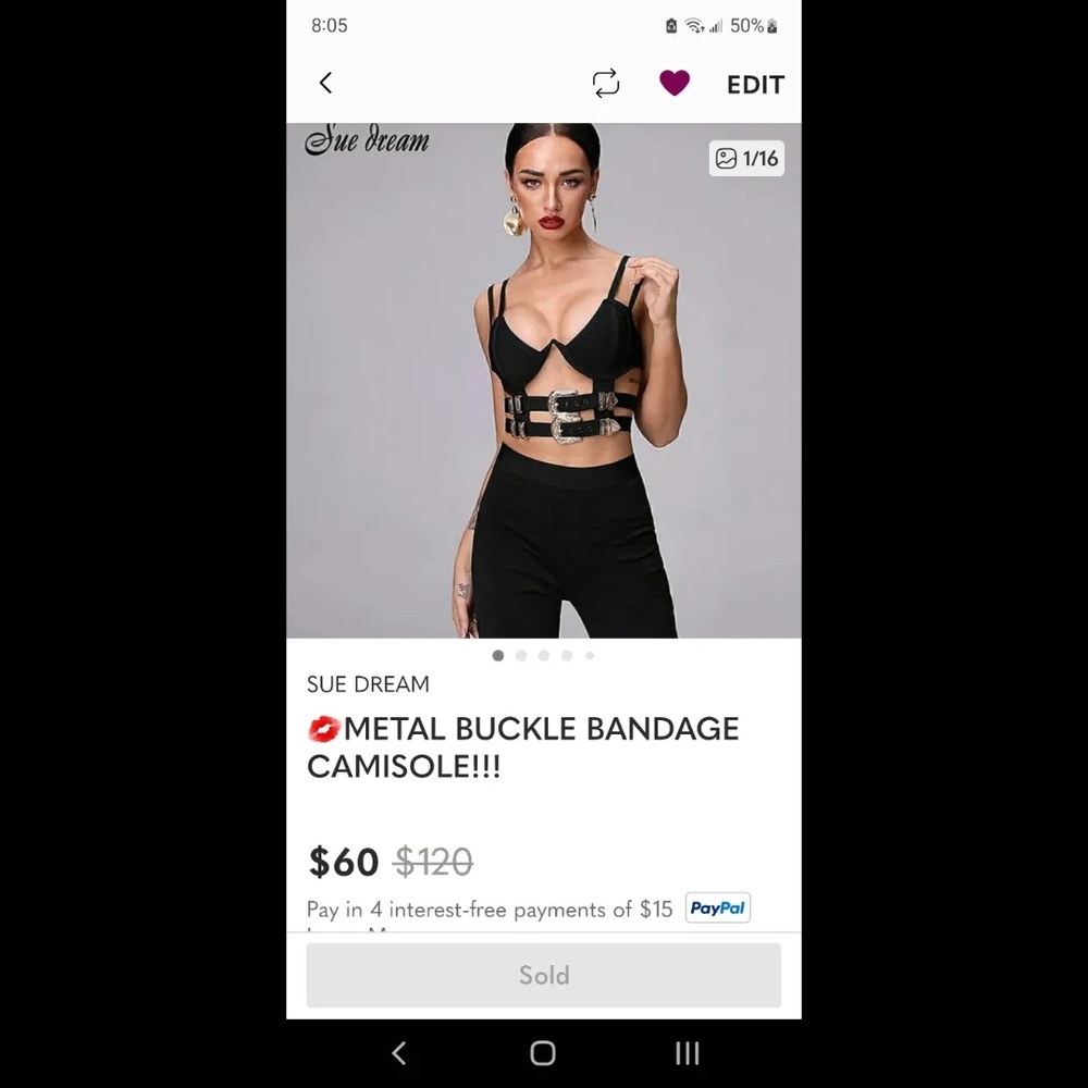 SOLD: NOT FOR SALE